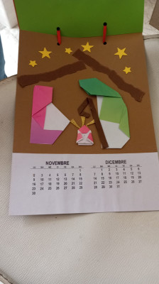 calendario 2026 origami